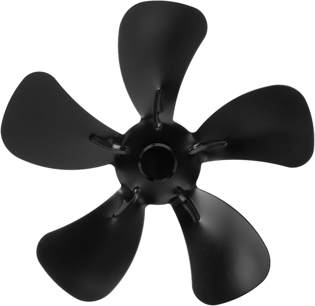 Fireplace Fan Blade Blade for Efficient Heat Circulation Spaces and Quiet Replacement Part for Stove Fans