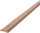 M-D Building Products 85357 1-7/16 in. X 36 in. Unfinished Hardwood Carpet Trim w/Screws