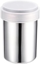 Stainless Steel Powder Shaker Sifter Powdered Sugar Dispenser Shaker Mesh Pepper Chocolate Shaker Seasoning Can with Lid for Icing Sugar Cinnamon