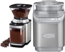 CUISINART Coffee Grinder, Electric Burr One-Touch Automatic Grinder & Ice Cream Maker Machine, 2 Quart, Cool Creations Frozen Yogurt