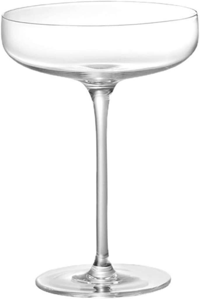 1pc Delicate Crystal Glass Goblet for Sparkling Wine Practical Cocktail Glass Unique Design for Martini and Margarita for Bars and Celebrations