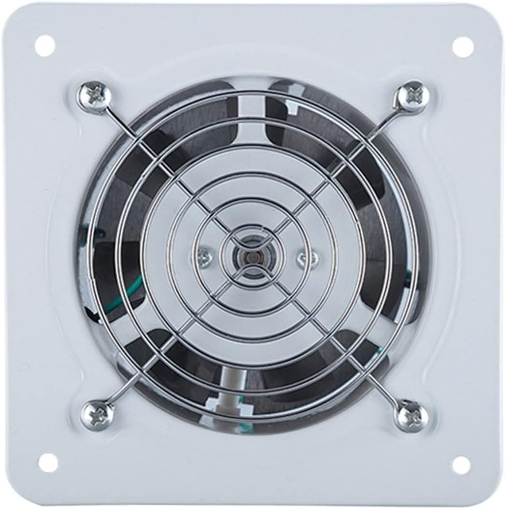 Ventilation Fan 25W 4 Inch Kitchen Bathroom Air Ventilation Blower Exhaust Fan Wall Mounted Ventilator Exhaust Fan with Protective Net and Check Valve ventilating Fan