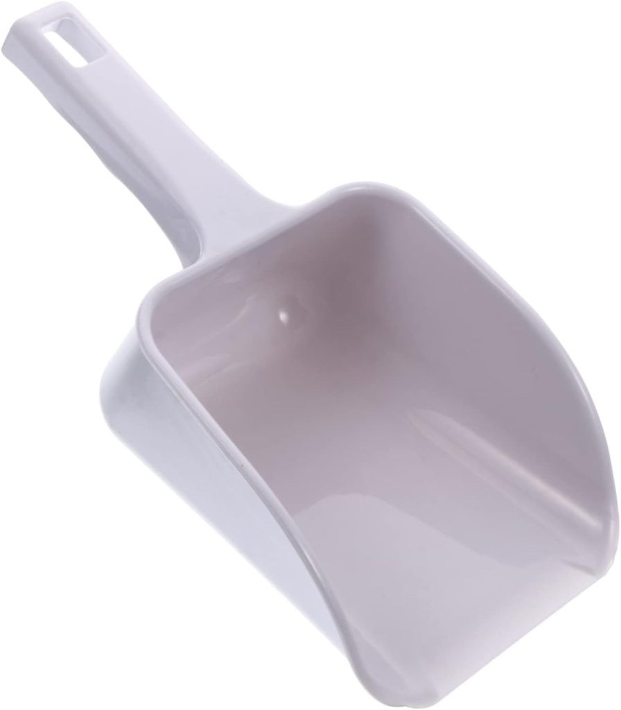 1pc Multipurpose Ice Shovel and Baking Scoop Medium Plastic Flour Shovel for Easy Serving Kitchen Home Bar and Parties Convenient Storage Hanging