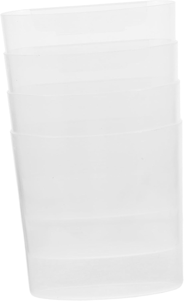 4pcs Rolling Cart Storage Basket Hanging Bucket for Beauty Salon Kitchen Cup Holder Tubs Storage Bins