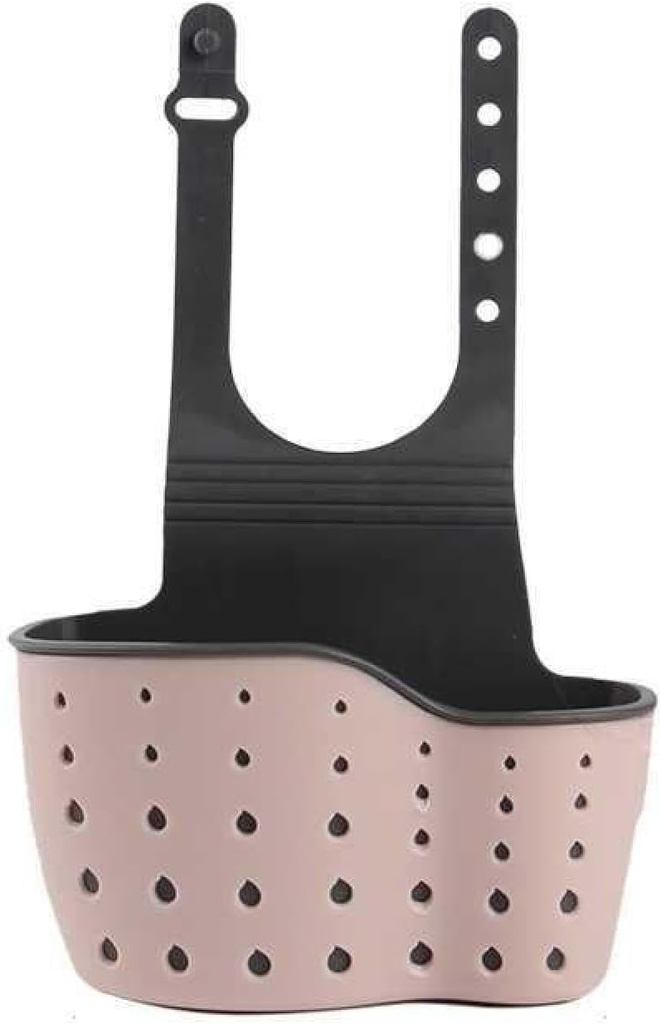 Kitchen Thickened Double-Layer Sink Hanging Bag Sink Plastic draining Basket Storage Hanging Basket Storage Rack Drain Rack 3 Drain Racks