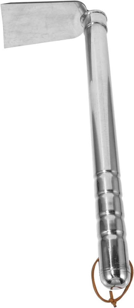 YARNOW Stainless Steel Weeding Hoe Tool Garden Cultivator for Weeding Planting and Landscaping Lightweight Hand Metal Hoe for Outdoor Gardening Tasks