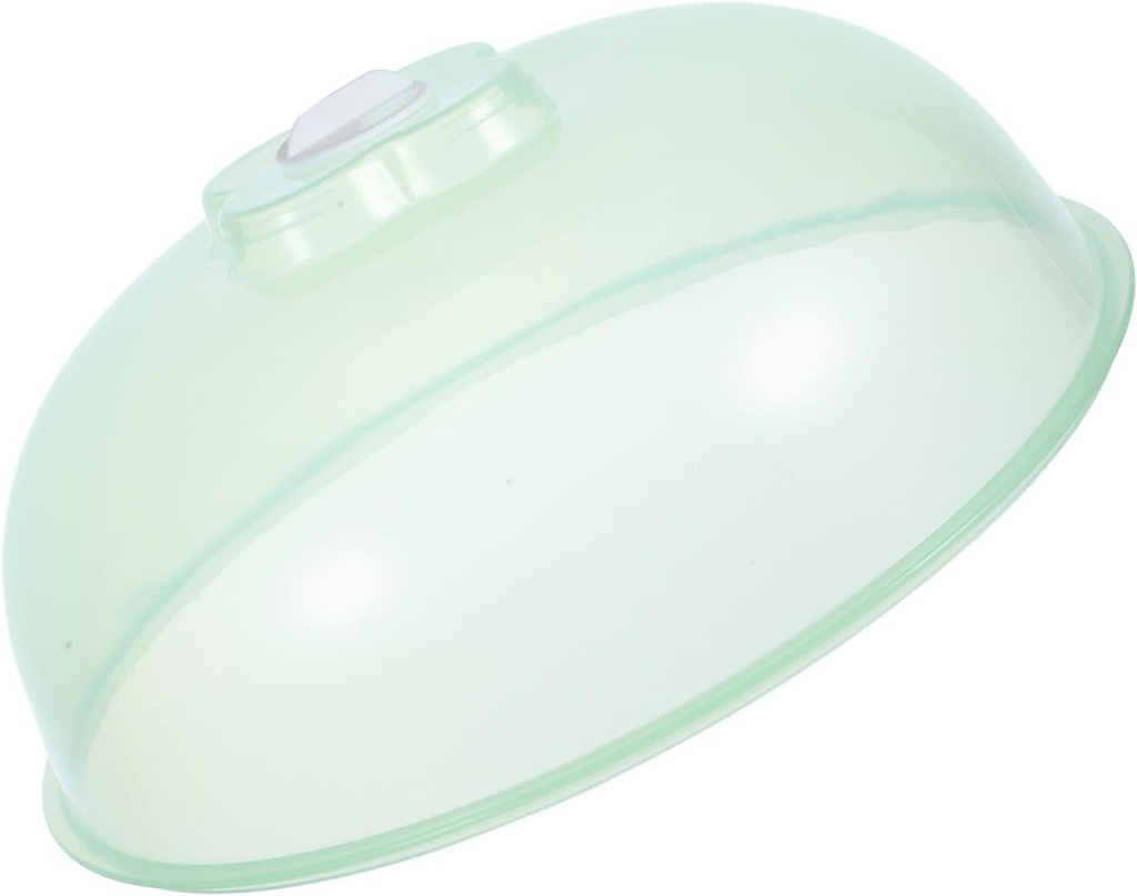 Luxshiny Microwave Splatter Cover for Food Steam Vents Heat-resistant Lid for Even Heating for Microwave Plate Dish