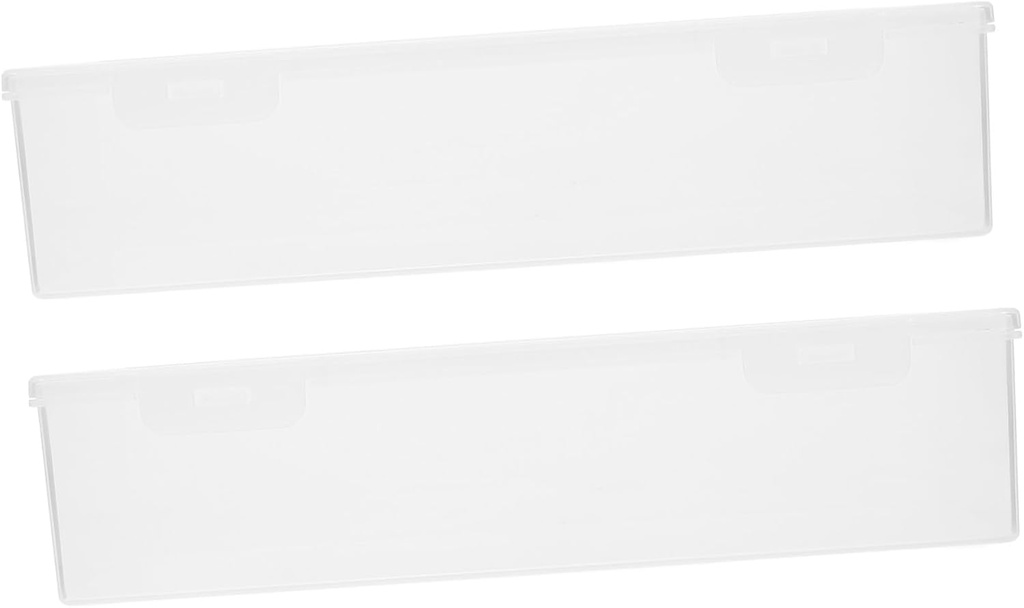 2pcs Stackable Sealing Food Storage Containers with Lids for Fridge Compact Bread and Pasta Preservation Boxes Reusable Airtight Kitchen Fresh Keepers for Organized Food Storage