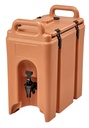 Cambro 250LCD157 Camtainer 2.5 Gallon Capacity Coffee Beige Case of 1
