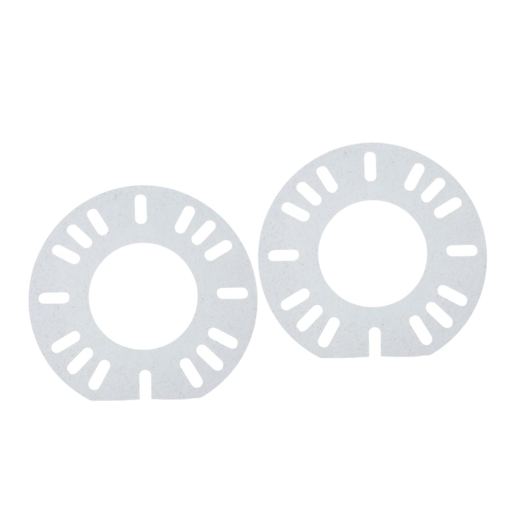 Replacement 4" Adjustable Mounting Flange Gasket 3 and 4 Bolt Compatible with Beckett Wayne Carlin Riello Oil Burner (2 Pack)