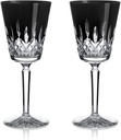 Waterford Lismore Black Medium Goblet Set of 2