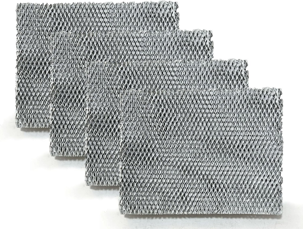 Nispira 35 Water Panel Humidifier Filter Replacement for Whole-House Humidifier Models 350, 360, 560, 560A, 568, 600, 600A, 600M, 700, 700A, 700M, 760, 760A, 768, 4 Packs