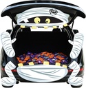 PARTYLOU Trunk or Treat Car Decorations Kit for SUV, Halloween Mummy Trunk or Treat Car Decorations Kit, Outdoor Halloween Garage Door Decorations