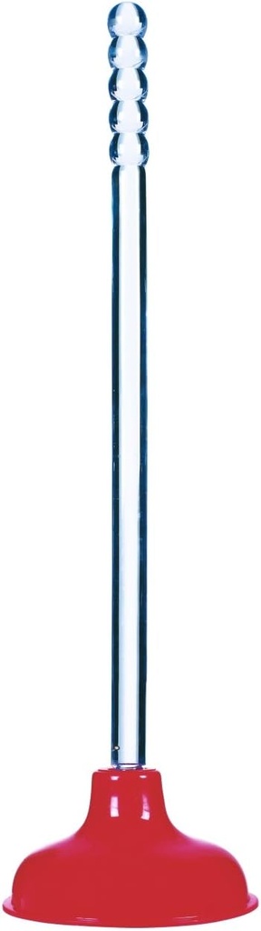 William H Harvey Toilet Plunger 19 " 6 " Rubber Cup, Blue Cup