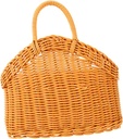 Ciieeo Storage Basket for Kitchen Basket Rattan Tray Harvest Vegetable Wall Hanging
