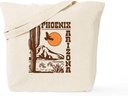 CafePress Phoenix Arizona Tote Bag Reusable Natural Beige Canvas Shopping Bag