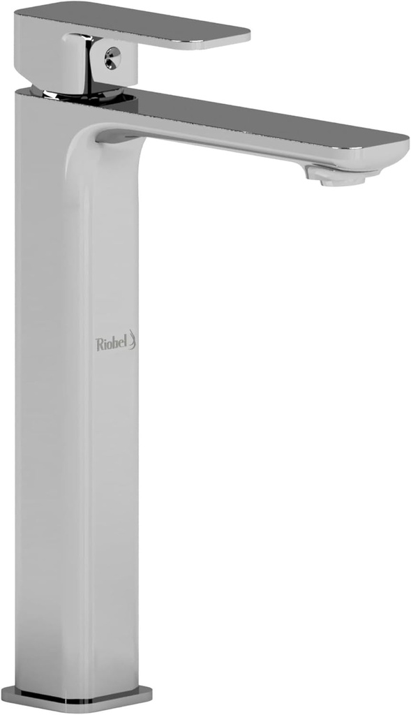 Riobel EQL01C Single Hole Lavatory Faucet, Chrome