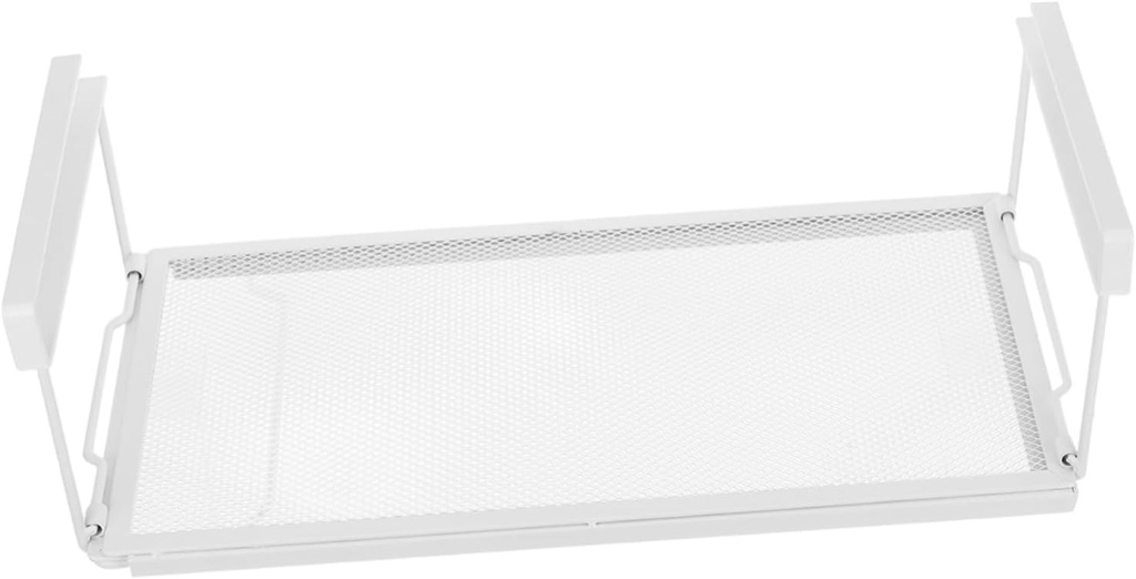 PRETYZOOM under Shelf Storage Basket for Kitchen Pantry Expandable Hanging Organizer Easy Versatile Rack for Cabinets and Bookshelves Space-saving