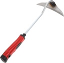 Hand Hoe Gardening Tool Portable Multipurpose Garden Hoe for Weeding Grass Cutting and Landscaping Lightweight Steel Design for Easy Use in Outdoor Gardens