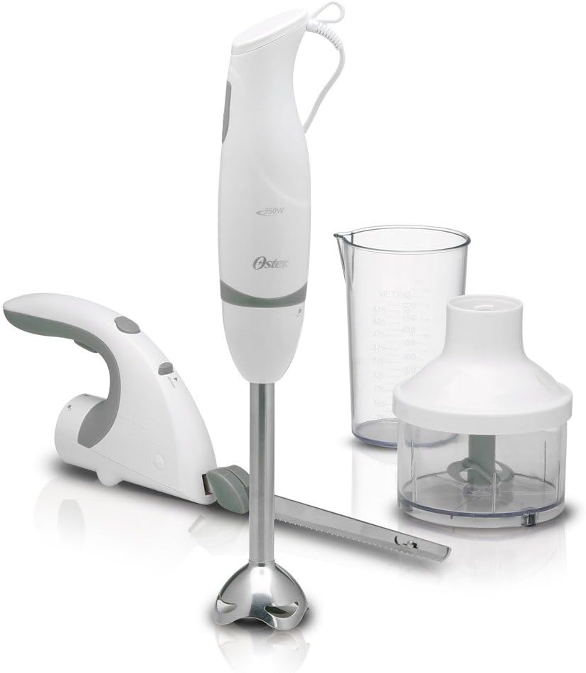 Oster 2619 3-in-1 Hand Blender/Chopper/Slicer, 220-volt