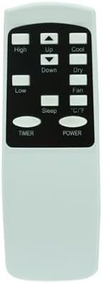 HCDZ Replacement Remote Control for Netta OL-BKY29-A011F, Echos ECO-112, Portable Room Window Air Conditioner