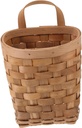 IMIKEYA Woven Wall Hanging Storage Baskets Wicker Hanging Basket for Makeup Kitchen Organizers Wall Mount Organizer