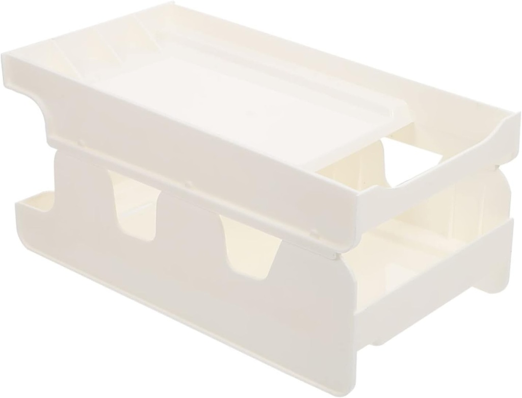 PRETYZOOM Pet Material Beer Can Dispenser Organizer for Refrigerator Soda Can Containers