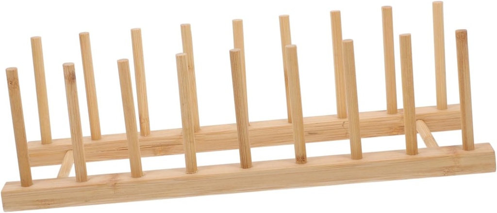 TOPPERFUN 8-Slot Vertical Plate Organizer Dish Drying Rack for Kitchen Sink Collapsible Bowl Drying Rack Drainage Multi-Functional Dish Strainer