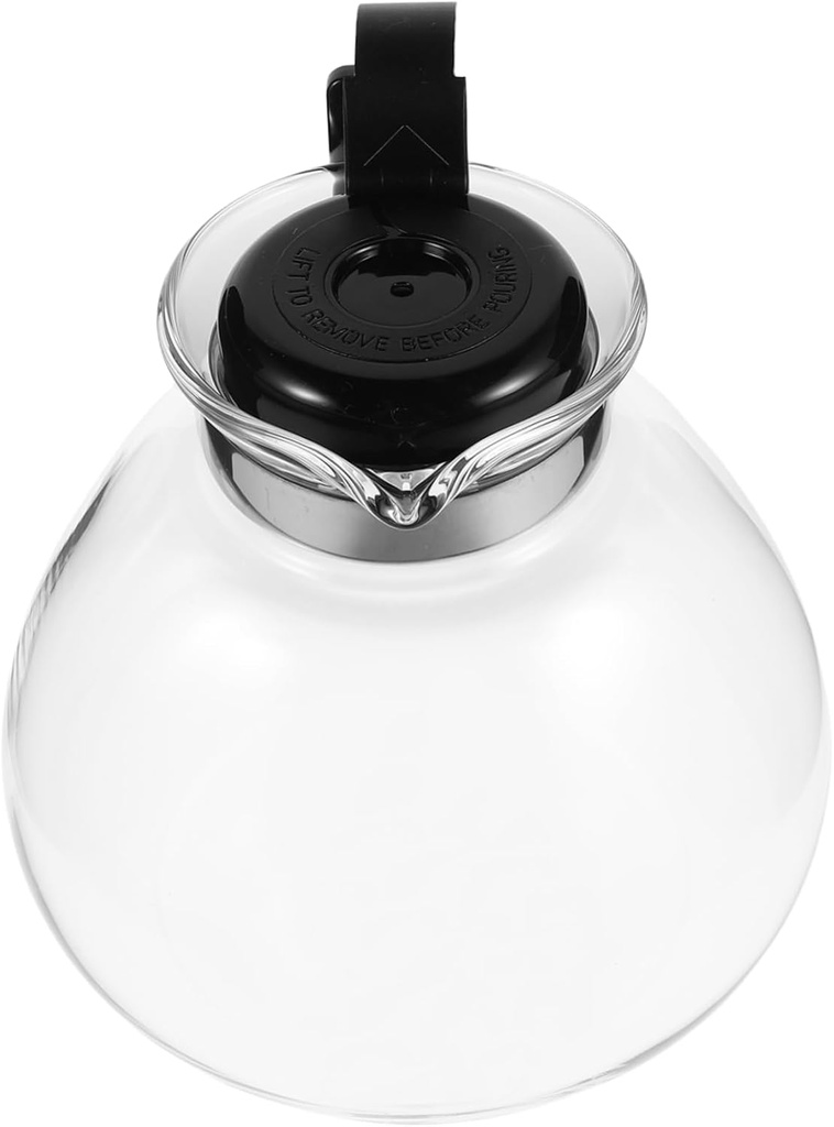 FELTECHELECTR Drip Coffee Kettle Percolator Pot Insulation Camping Pot for Hot Tea Stove Top Capacity