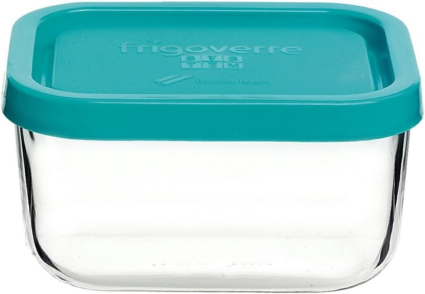 Bormioli Rocco Frigoverre Rectangular Food Container with Frosted Lid