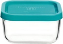 Bormioli Rocco Frigoverre Rectangular Food Container with Frosted Lid