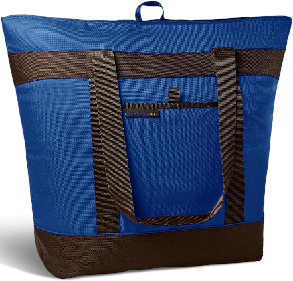 Rachael Ray Jumbo Chillout Thermal Tote, Insulated Soft Sided Cooler Bag