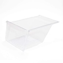Upgraded Lifetime Appliance 240343803 Crisper Bin Compatible with Frigidaire Refrigerator - AP2115895, 240343801, 240343805 - Clear