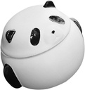 STOBAZA Panda Ceramic Tea Canister Cute Candy Jar Animal Shaped Food Storage Jar For Cookies Candy Snacks Crackers Chips