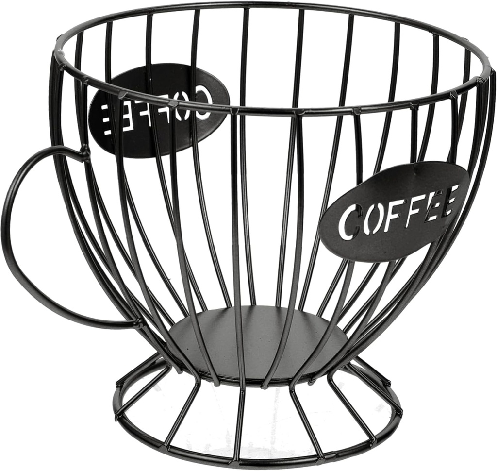 Ciieeo Holder Cup Shape Iron Storage Basket for Capsules Home Kitchen Accessory