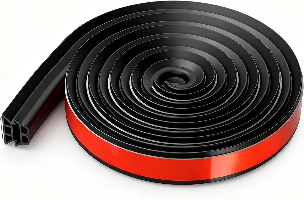 Automotive Weather Stripping for Lincoln Continental IX, Continental VIII, Continental X, Soundproof Rubber Car Door Seal Strip Universal Weatherstrip for Car Doors Waterproof Trim Seal,26M