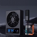 Ventilation Fan For Enclosure, Dehumidifier for Rainforest Terrarium Vivarium, Improving Air Circulation for Humid Environments, Rainforest and Ecological Tanks(Fahrenheit)