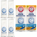 Arm & Hammer In-Shoe Odor Destroying Pouches, Shoe Deodorizer Insert for Reducing Odor and Absorbing Moisture, Smell Eliminator for All Footwear, Gym Bags and Work Boots (4 Pouches)