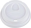 Georgia-Pacific Dixie 10 oz. to 16 oz. Dome Hot Coffee Cup Lids by GP PRO (Georgia-Pacific), White, D9542, 1,000 Count (100 Lids Per Sleeve, 10 Sleeves Per Case)