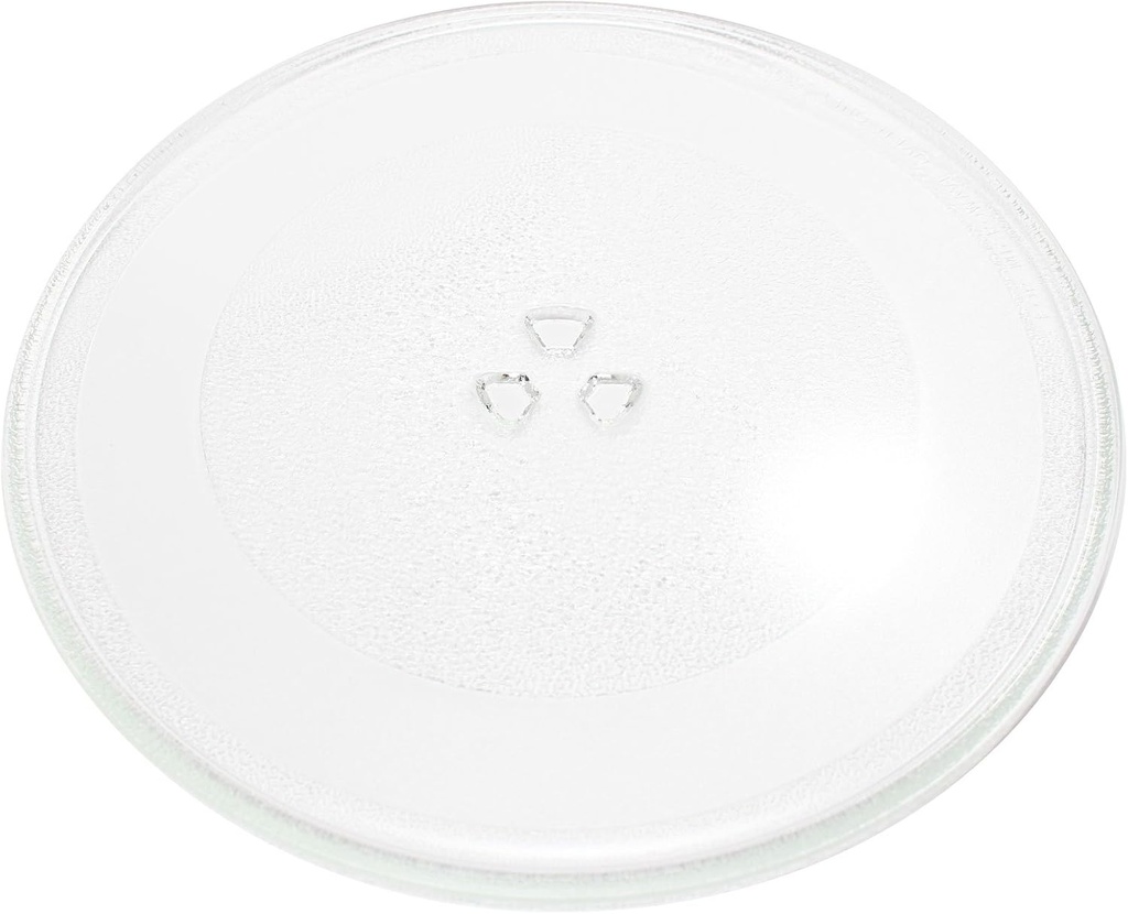 Replacement for General Electric/G.E. JVM1540DM4WW Microwave Glass Plate - Compatible with General Electric/G.E. WB49X10129 Microwave Glass Turntable Tray - 12 3/4" (325mm)