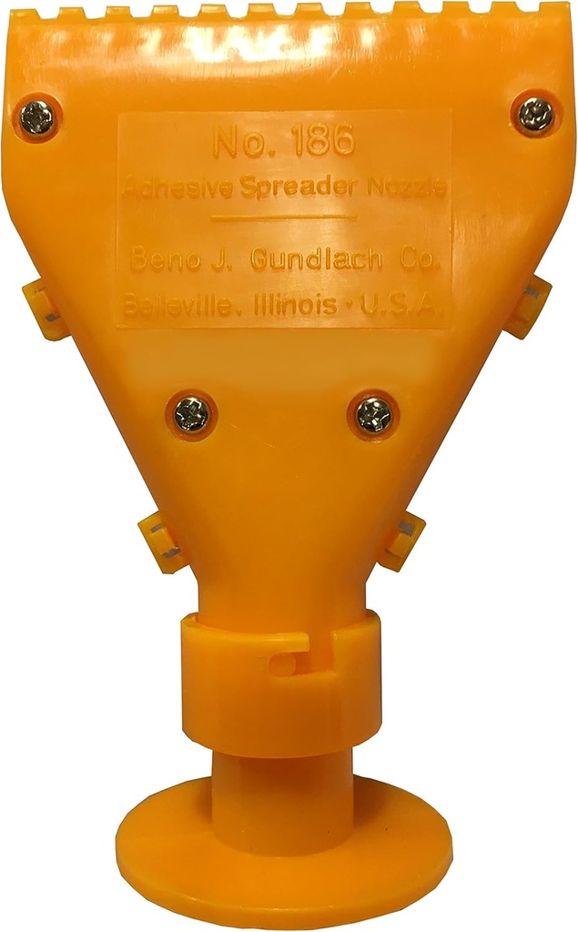 Cove Base Adhesive Spreader Nozzle Gundlach No. 186