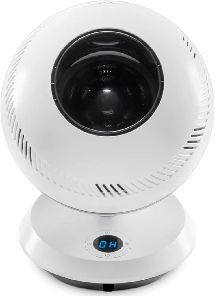 Greentech QT7 Bladeless Fan - Whisper Quiet Air Circulator - Safe Around Pets and Children