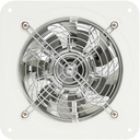 LTIGOAW 6/7 Inch Wall-mounted Exhaust Fan, 50W Small Ventilation Fan with Switch, Window Ventilation Exhaust Fan, for Kitchens and Bathrooms (White, 6 Inch)