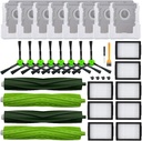 26 Pack Replacement Parts Accessories Compatible for iRobot Roomba i3 i3+ i7 i7+ i4 i6 i6+i8 i8+/Plus E5 E6 E7 J7 i5+j5+ I,E&J Series Vacuum Cleaner 2 Roller Brush & 8 Filters & 8 Side Brushes &8 bags