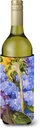 Caroline's Treasures JMK1174LITERK Hydrangea and Sunflower Wine Bottle Hugger Bottle Cooler Sleeve Hugger Machine Washable Collapsible Insulator Beverage Insulated Holder