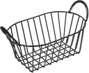 Zerodeko Wire Shelf Storage Basket Decorative Fruit Basket for Kitchen Fruit Holder Open Design