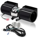 Criditpid FK23 Fireplace Blower Fan Kit for HHT, Majestic, Heatilator Fireplaces, Replacement FK23 Blower Fan Kit for Heatilator A36C and A42C Accelerator Series Wood Burning Fireplace