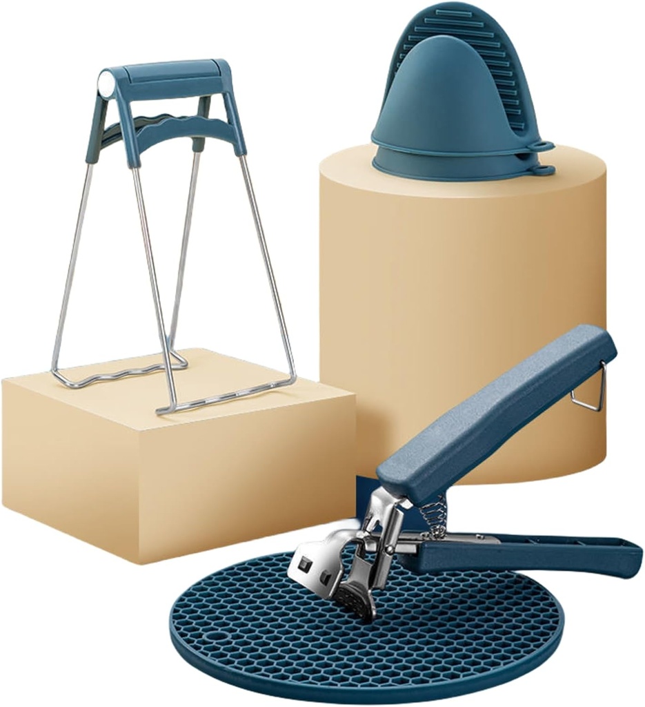 KazUp Kitchen Tools Bowl Clip take Slow Cooker take Bowl Microwave Oven Insulation Clip