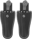BESTOYARD Garden Pruner Protective Case Cover for Pruning Shears Pu Leather Scabbard for Gardening Scissors Storage 8.27 X 3.54 X 1.57 Inches 2Pcs