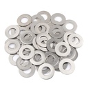 AOKOLL 50pcs Washers 5/8'' x 1-5/16'' 304 Stainless Steel Flat Washers Universal Metal Washers